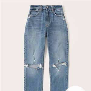 ABERCROMBIE JEANS curve love 90’s ultra high rise jean